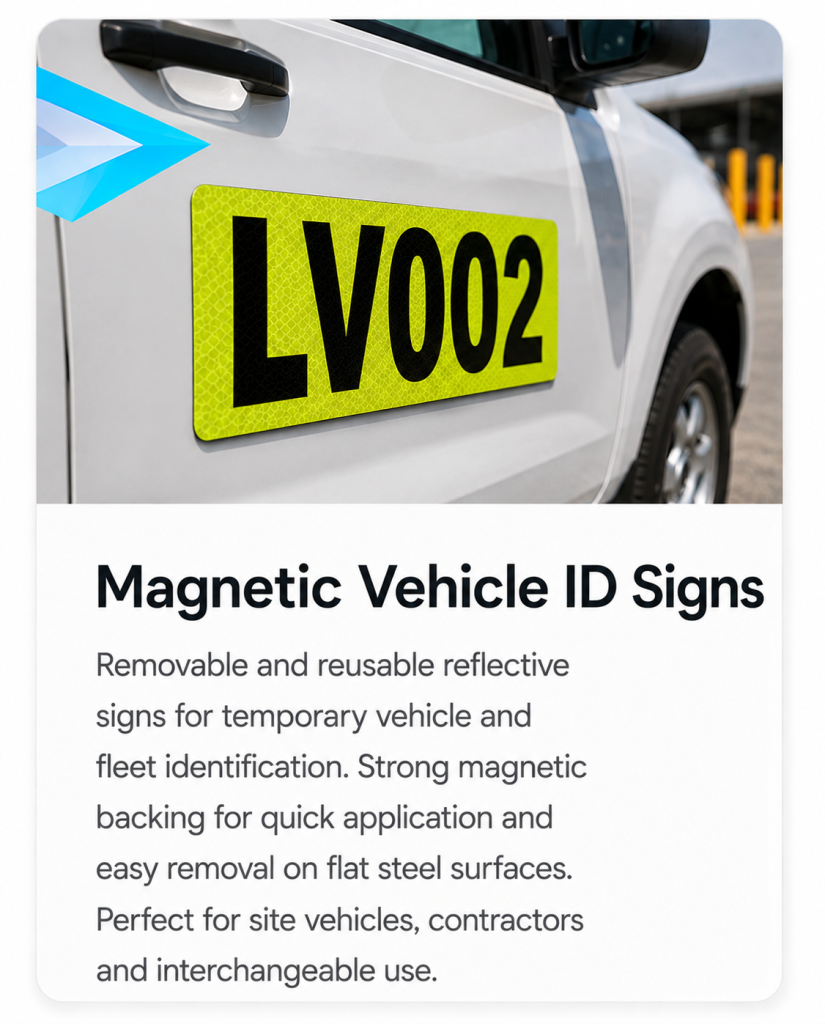 magnetic vehicle signs