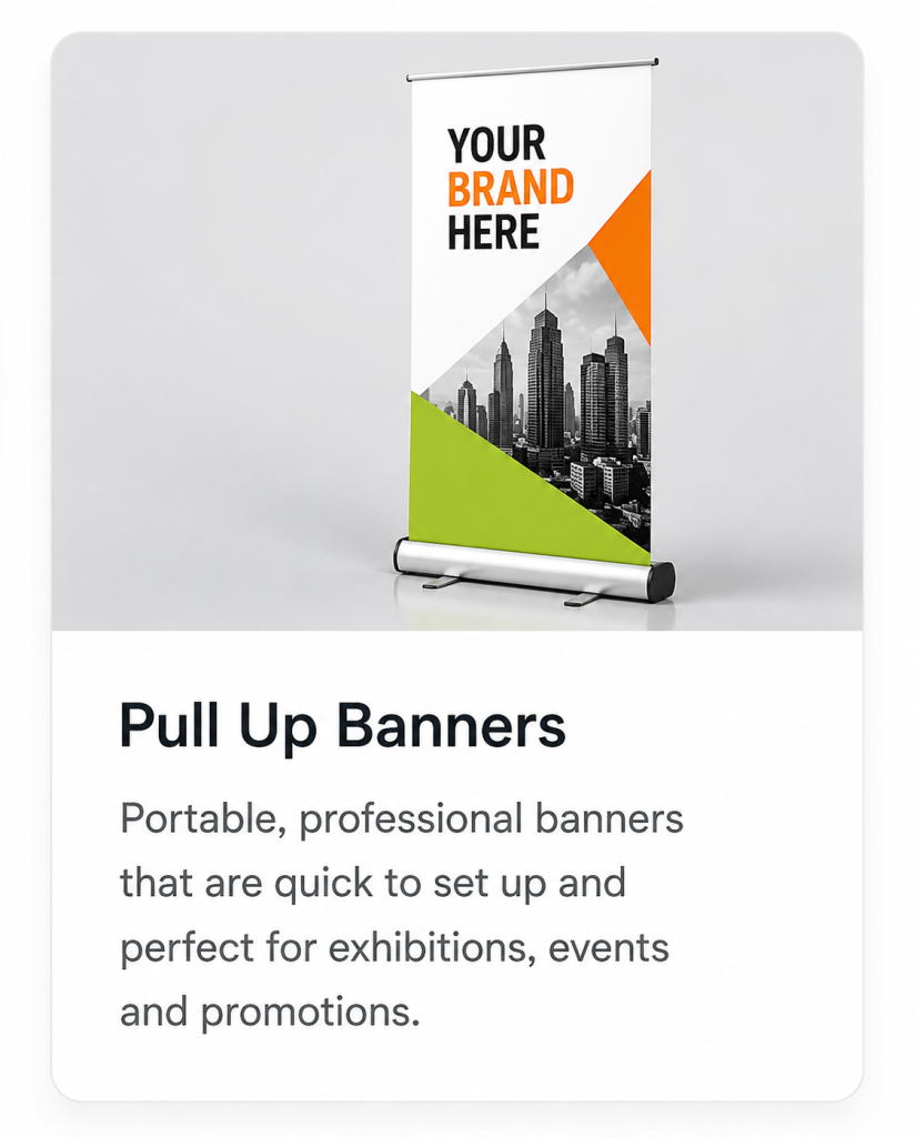 pull up banners